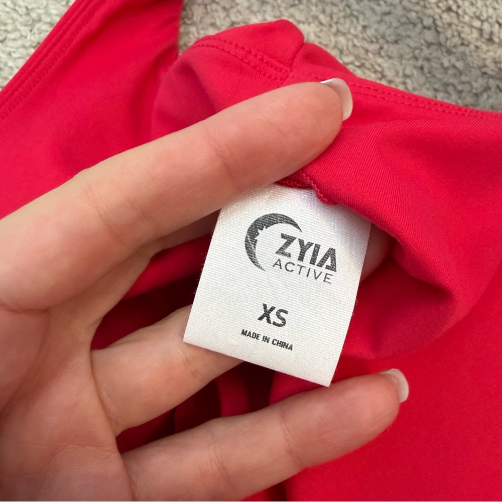 Zyia Match‎ Point Athletic Tennis Dress Bright Red XS - Picture 4 of 5